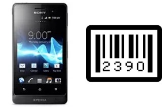 Comment voir le numéro de série sur Sony Xperia go