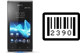 Comment voir le numéro de série sur Sony Xperia J