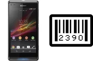 Comment voir le numéro de série sur Sony Xperia L