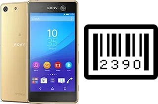 Comment voir le numéro de série sur Sony Xperia M5 Dual