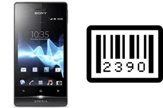 Comment voir le numéro de série sur Sony Xperia miro