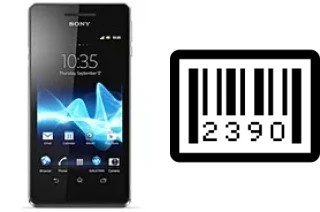 Comment voir le numéro de série sur Sony Xperia V