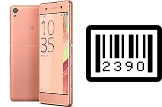 Comment voir le numéro de série sur Sony Xperia XA