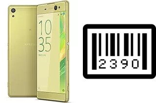 Comment voir le numéro de série sur Sony Xperia XA Ultra