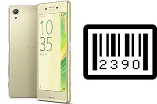 Comment voir le numéro de série sur Sony Xperia X