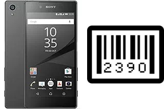 Comment voir le numéro de série sur Sony Xperia Z5