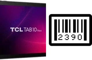 Comment voir le numéro de série sur TCL Tab10 Neo