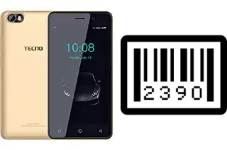 Comment voir le numéro de série sur Tecno F2