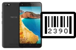 Comment voir le numéro de série sur Tecno W3 Pro