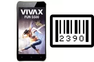 Comment voir le numéro de série sur Vivax Fun S500