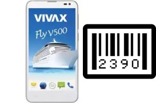 Comment voir le numéro de série sur Vivax Smart Fly V500