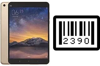 Comment voir le numéro de série sur Xiaomi Mi Pad 2