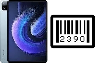 Comment voir le numéro de série sur Xiaomi Pad 6