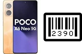 Comment voir le numéro de série sur Xiaomi Poco X6 Neo