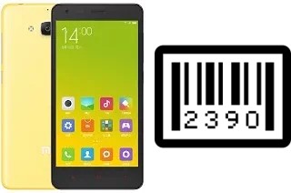 Comment voir le numéro de série sur Xiaomi Redmi 2A Enhanced Edition