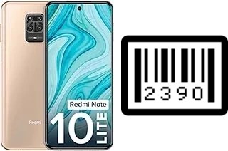 Comment voir le numéro de série sur Xiaomi Redmi Note 10 Lite