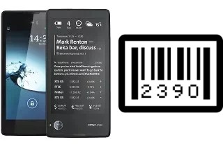 Comment voir le numéro de série sur Yota YotaPhone