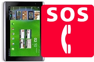 Appels d'urgence sur Acer Iconia Tab A501