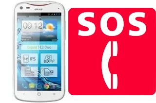 Appels d'urgence sur Acer Liquid E2