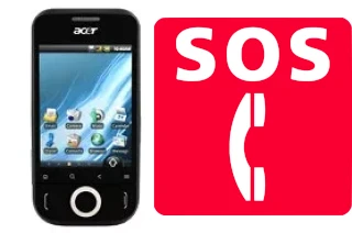 Appels d'urgence sur Acer beTouch E110