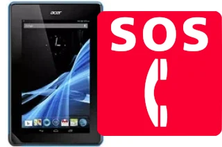 Appels d'urgence sur Acer Iconia Tab B1-A71