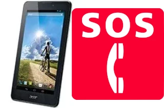 Appels d'urgence sur Acer Iconia Tab 7 A1-713HD