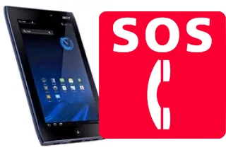 Appels d'urgence sur Acer Iconia Tab A100