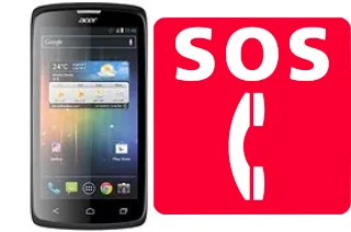 Appels d'urgence sur Acer Liquid C1