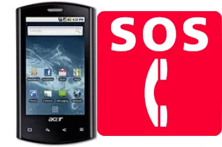 Appels d'urgence sur Acer Liquid E