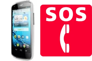 Appels d'urgence sur Acer Liquid E1