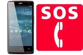 Appels d'urgence sur Acer Liquid E3