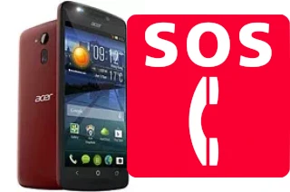 Appels d'urgence sur Acer Liquid E700