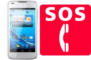 Appels d'urgence sur Acer Liquid Gallant Duo