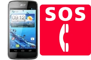 Appels d'urgence sur Acer Liquid Gallant E350