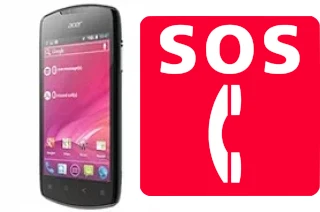 Appels d'urgence sur Acer Liquid Glow E330