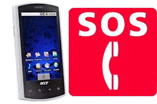 Appels d'urgence sur Acer Liquid