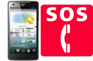 Appels d'urgence sur Acer Liquid S1