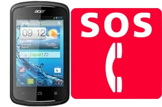 Appels d'urgence sur Acer Liquid Z2