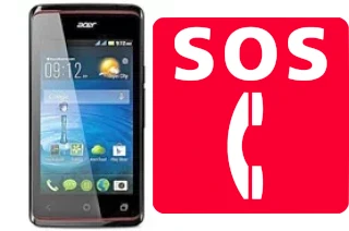 Appels d'urgence sur Acer Liquid Z200