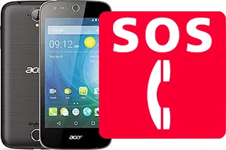 Appels d'urgence sur Acer Liquid Z320