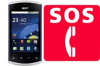 Appels d'urgence sur Acer Liquid mini E310