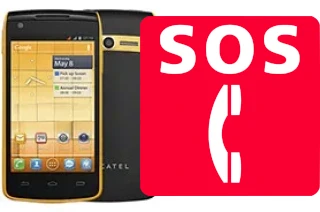 Appels d'urgence sur alcatel OT-992D