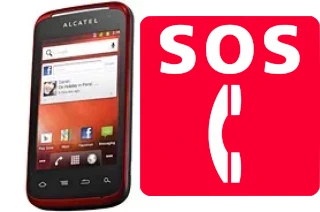 Appels d'urgence sur alcatel OT-983