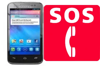 Appels d'urgence sur alcatel One Touch M'Pop