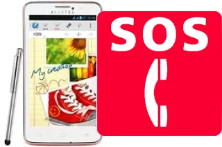 Appels d'urgence sur alcatel One Touch Scribe Easy