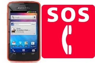 Appels d'urgence sur alcatel One Touch T'Pop