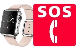 Appels d'urgence sur Apple Watch 38mm (1st gen)