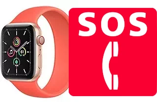 Appels d'urgence sur Apple Watch SE