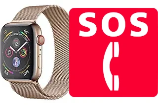 Appels d'urgence sur Apple Watch Series 4