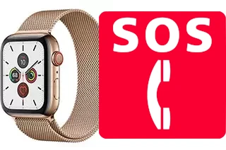 Appels d'urgence sur Apple Watch Series 5